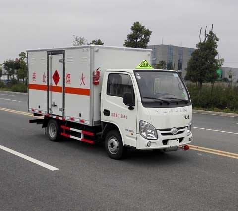 大力牌DLQ5032XRQB5型易燃氣體廂式運輸車