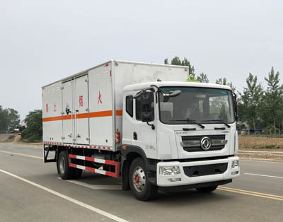 大力牌DLQ5180XFWEQ6型腐蝕性物品廂式運(yùn)輸車