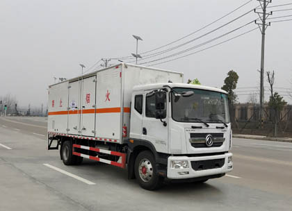 大力牌DLQ5180XDQEQ6型毒性氣體廂式運(yùn)輸車