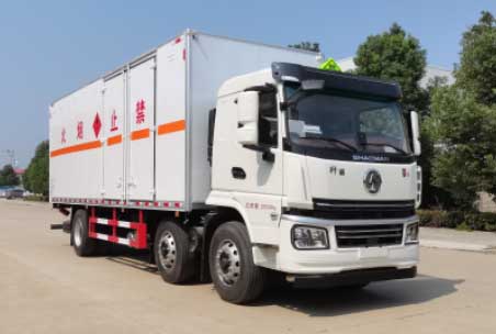 旺龍威牌WLW5260XRQSX6型易燃氣體廂式運輸車