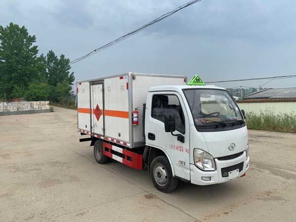 炎帝牌SZD5040XRQSH6型易燃氣體廂式運輸車