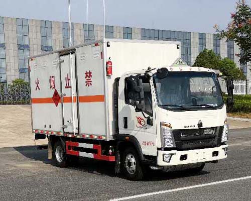 炎帝牌SZD5047XRQZZ6型易燃?xì)怏w廂式運(yùn)輸車
